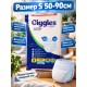 Трусики впитывающие Giggles S-1 (талия 50-90см) 30шт