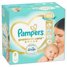 Подгузники PAMPERS Premium Care 2 Mini (4-8 кг) 102 шт.