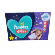 Трусики ночные Pampers, размер 4 (9-15кг) 80шт.