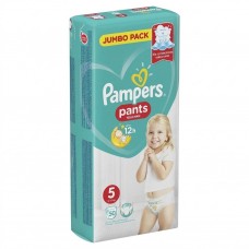 Подгузники-трусики Pampers Pants Junior 5 (12-18 кг) 50шт.