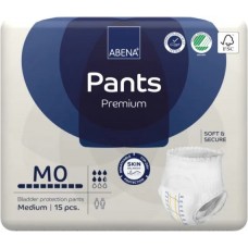 Впитывающие трусики Abena Pants M0 15 шт (талия 80-110 см, 5,5 капель)