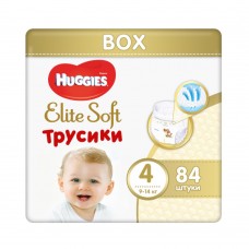 Подгузники-трусики Huggies Elite Soft Box 4 (9-14кг) 84шт