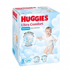 Трусики Huggies Ultra Comfort 5, для мальчиков (13-17кг) 84шт