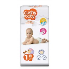 Подгузники Cushy Baby Newborn 1 (2-5 кг) 34 шт