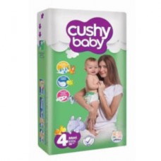 Подгузники Cushy Baby Maxi 4 (7-14 кг) 60 шт
