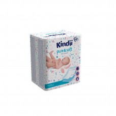 Детские одноразовые пелёнки Cleanic Kindii Pure & Soft, 60х60 см,10шт