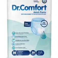 Подгузники-трусики для взрослых Dr. Comfort M 2 (талия 70-120 см) 30 шт.