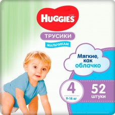 Подгузники-трусики Huggies Ultra Comfort Boy 4 (9-14кг) 52шт