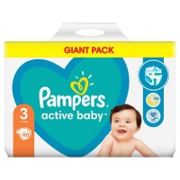 Подгузники детские PAMPERS Active Baby 3 (6-10кг) 90шт