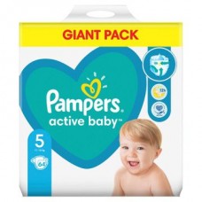 Подгузники детские PAMPERS Active Baby Junior 5 (11-16кг) 64шт