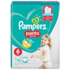 Подгузники-трусики Pampers Pants Extra Large 6 (15+кг) 38шт.