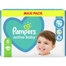 Подгузники детские PAMPERS Active Baby 6 (13-18кг) 44шт