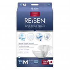Подгузники впитывающие для взрослых REISEN Medium 2 (73-113см.) 30шт.
