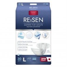 Подгузники впитывающие для взрослых REISEN Large 3 (83-130см.) 30шт.