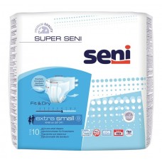 Подгузники Super Seni Extra Small 0 (талия 40-60 см, 6 капель) 10шт