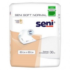 Пелёнки гигиенические Seni Soft Normal 60*60 см, 30 шт (3 капли)