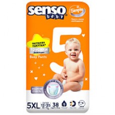 Трусики Senso Baby Simple Junior 5 (12-25 кг) 38шт.