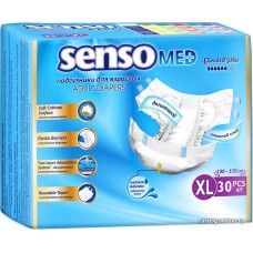 Подгузники для взрослых SENSO MED XL 130-170см (30шт)