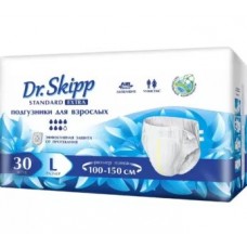 Подгузники для взрослых Dr. Skipp Standart Extra L 3 (100-150 см) 30 шт.