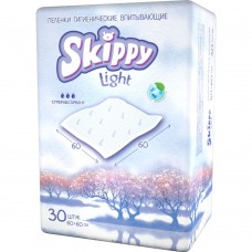Пелёнки впитывающие Skippy Light (60х60см) 30шт.