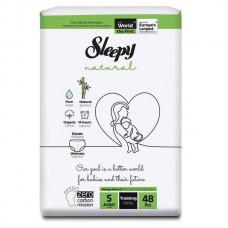 Подгузники-трусики Sleepy Natural 5 Junior (11-18 кг) 48 шт