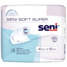 Пеленки гигиенические Seni Soft 40*60 см, 5 шт (4 капли)