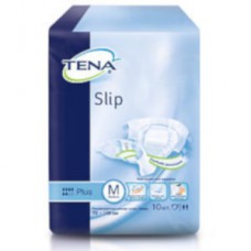 Подгузники для взрослых TENA Slip Plus Medium 2 (талия 70-120 см 6 капель) 10 шт.