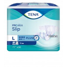 Подгузники для взрослых TENA Slip Plus Large (талия 90-145 см 6 капель) 30 шт.