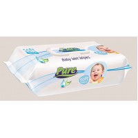 Влажные салфетки для детей Pure (120 шт)